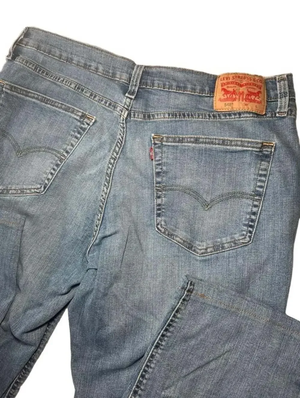 Levi's 541 High Rise Straight Jeans